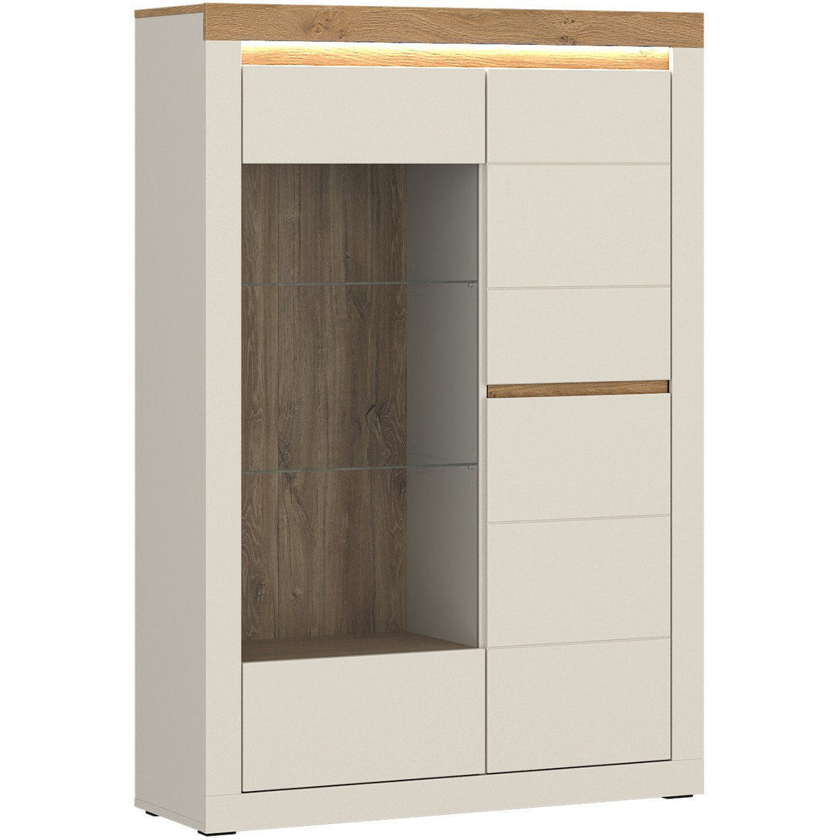 Βιτρίνα Fidello Αριστερή 104.2x39.6x156.3