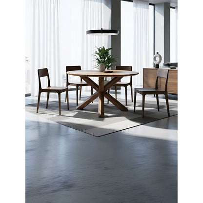 Τραπέζι Cedrus 120x120x76