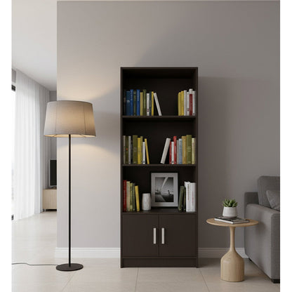Βιβλιοθήκη Eliot 3S 2D Wenge 60x30x180