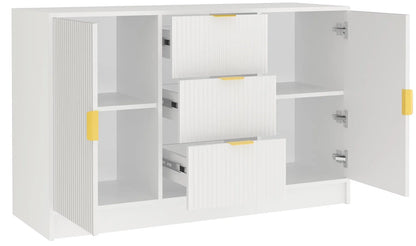 Μπουφές Allegro Λευκό 118x40x75