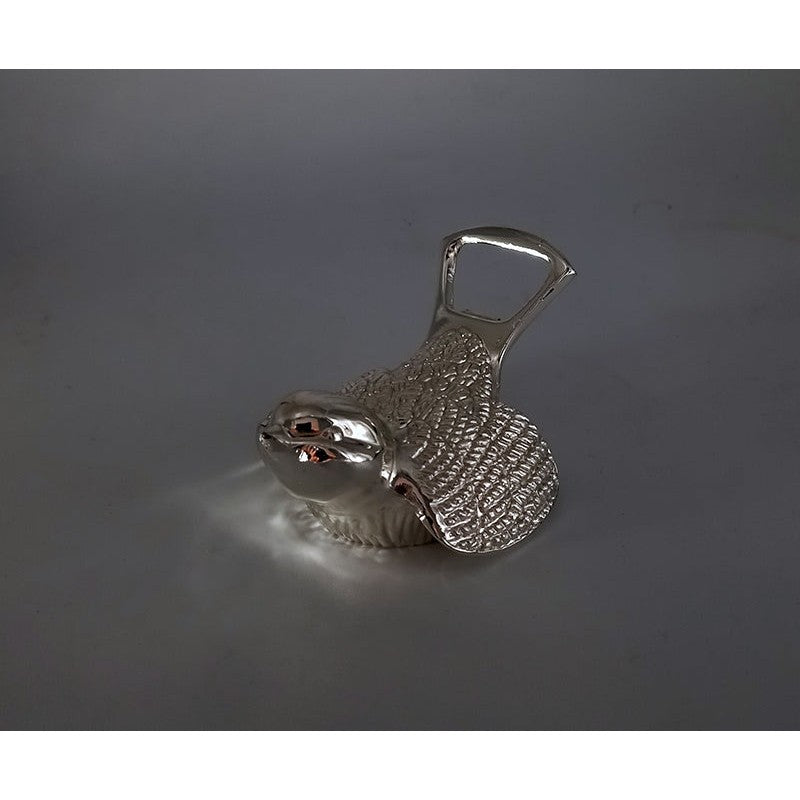 Ανοιχτήρι για Κρασί & Σαμπάνια Επάργυρο Σπουργίτι 8εκ