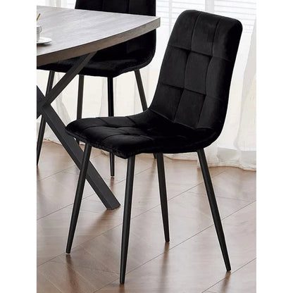 Καρέκλα Mona Μαύρο 45x42x90