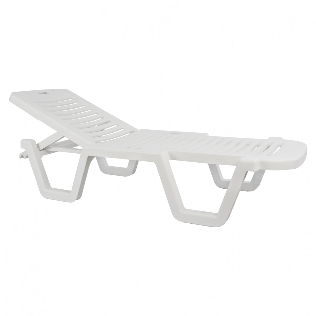 ΞΑΠΛΩΣΤΡΑ ΠΑΡΑΛΙΑΣ ΠΛΑΣΤΙΚΗ ΛΕΥΚΗ ΑΝΑΚΛΙΝΟΜΕΝΗ RELAX 70x190x36