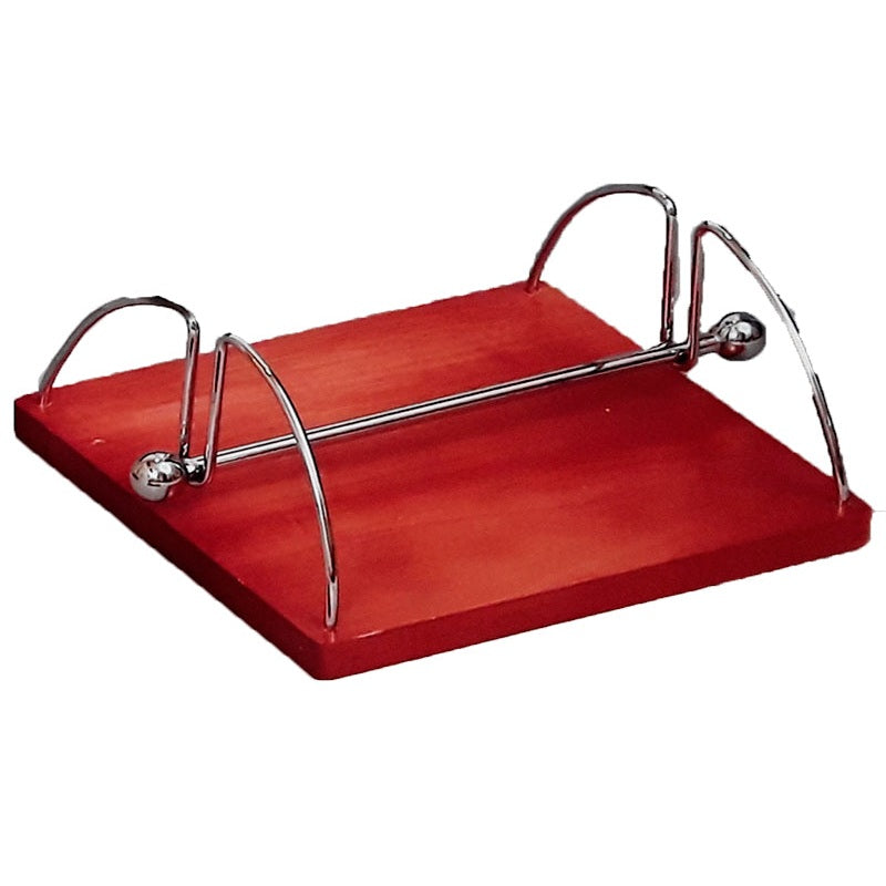 Χαρτοπετσετοθήκη Μεταλλική με Ξύλινη Βάση