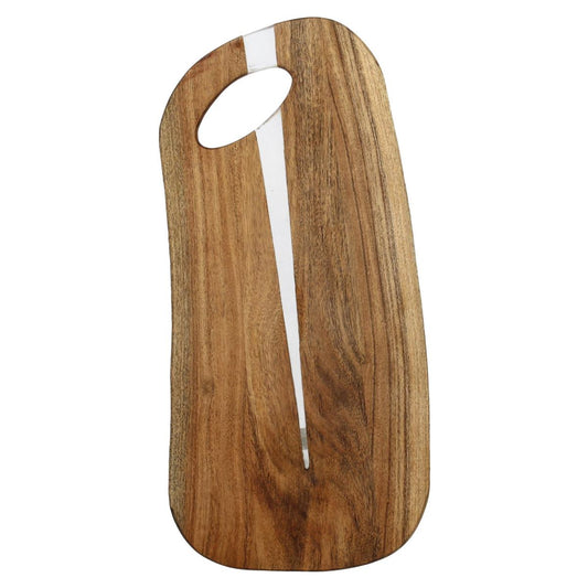 Επιφάνεια Κοπής Καφέ Ξύλο Ακακίας 51.5x24x1.5