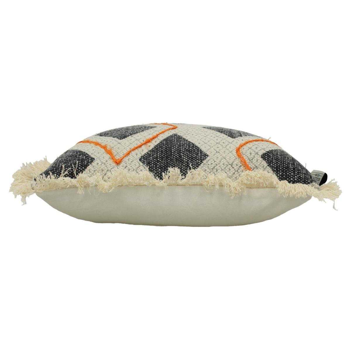 Μαξιλάρι Μαύρο Βαμβακερό 45x45εκ