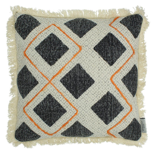 Μαξιλάρι Μαύρο Βαμβακερό 45x45εκ