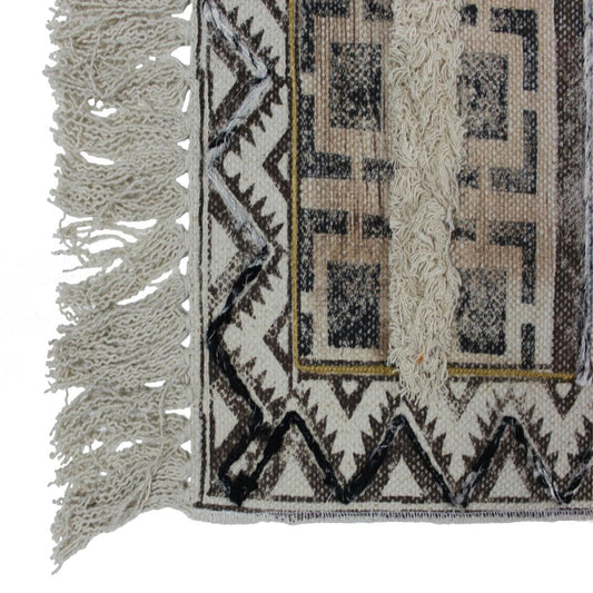 Χαλί Μπλε Βαμβακερό 120x180εκ