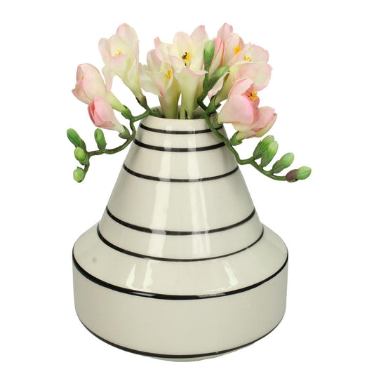 Βάζο Λευκό Κεραμικό 20x20x16