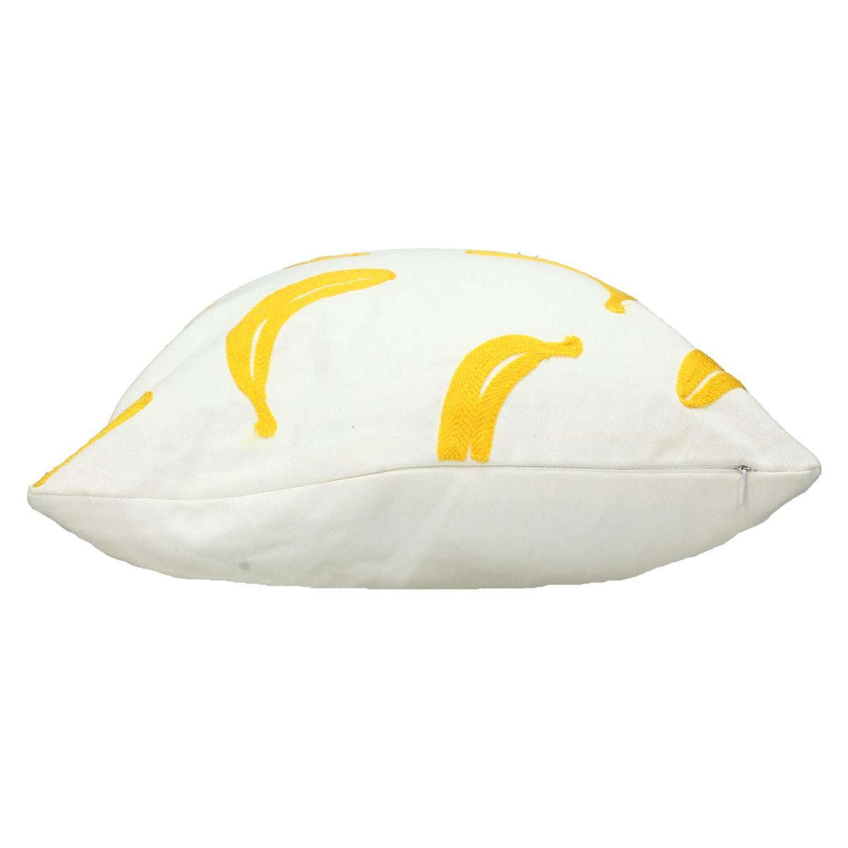 Μαξιλάρι Μπανάνα Κίτρινο Βαμβακερό 45x45εκ