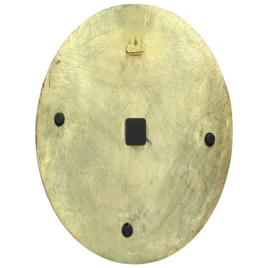 Ρολόι Τοίχου Χρυσό Μέταλλο 60x3x60