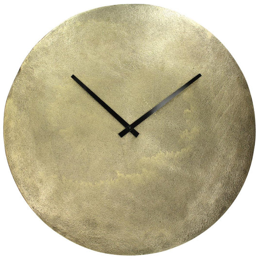 Ρολόι Τοίχου Χρυσό Μέταλλο 60x3x60