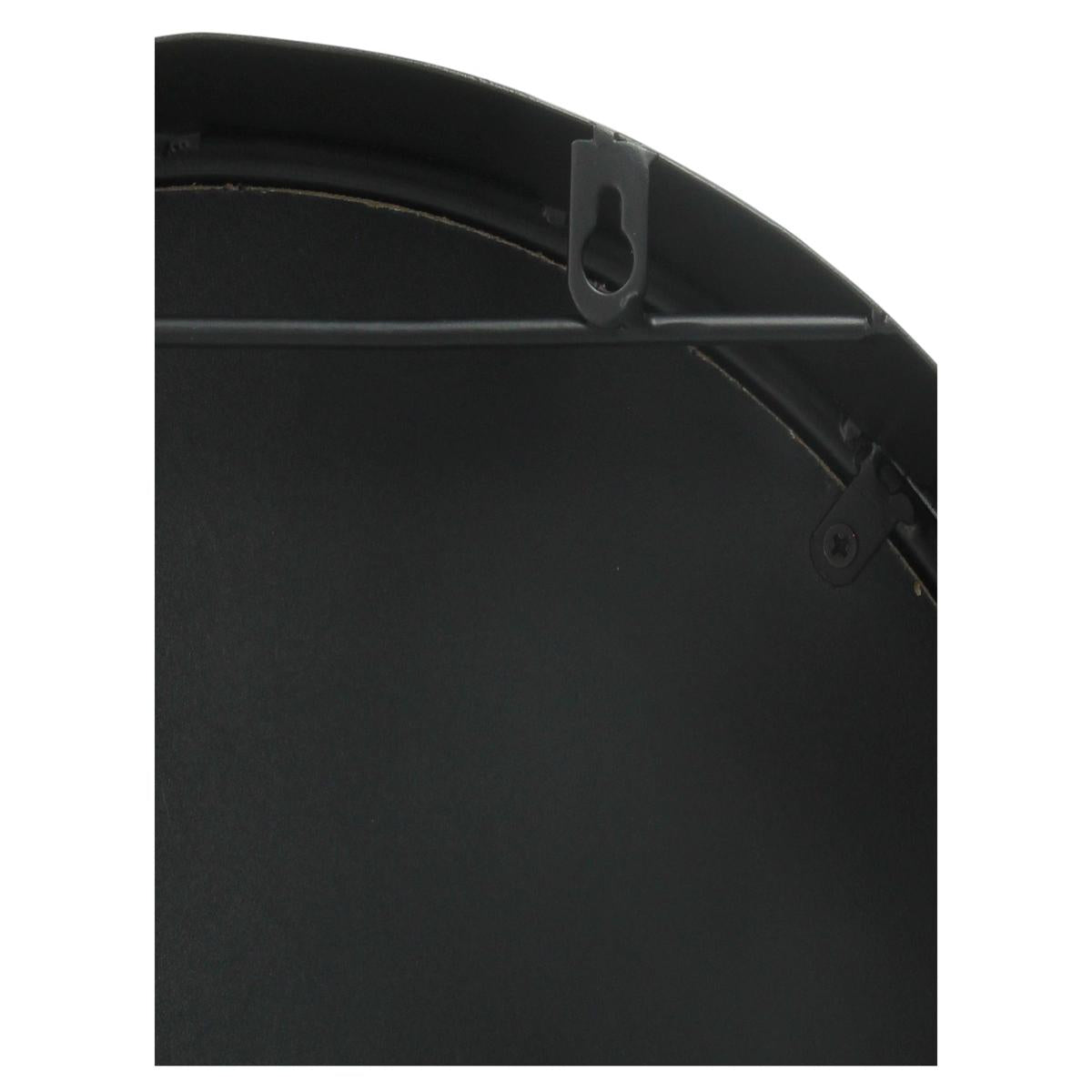 Καθρέπτης Μαύρο Μέταλλο 43x10x43