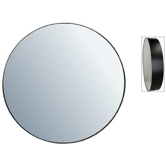 Καθρέπτης Μαύρο Μέταλλο 43x10x43