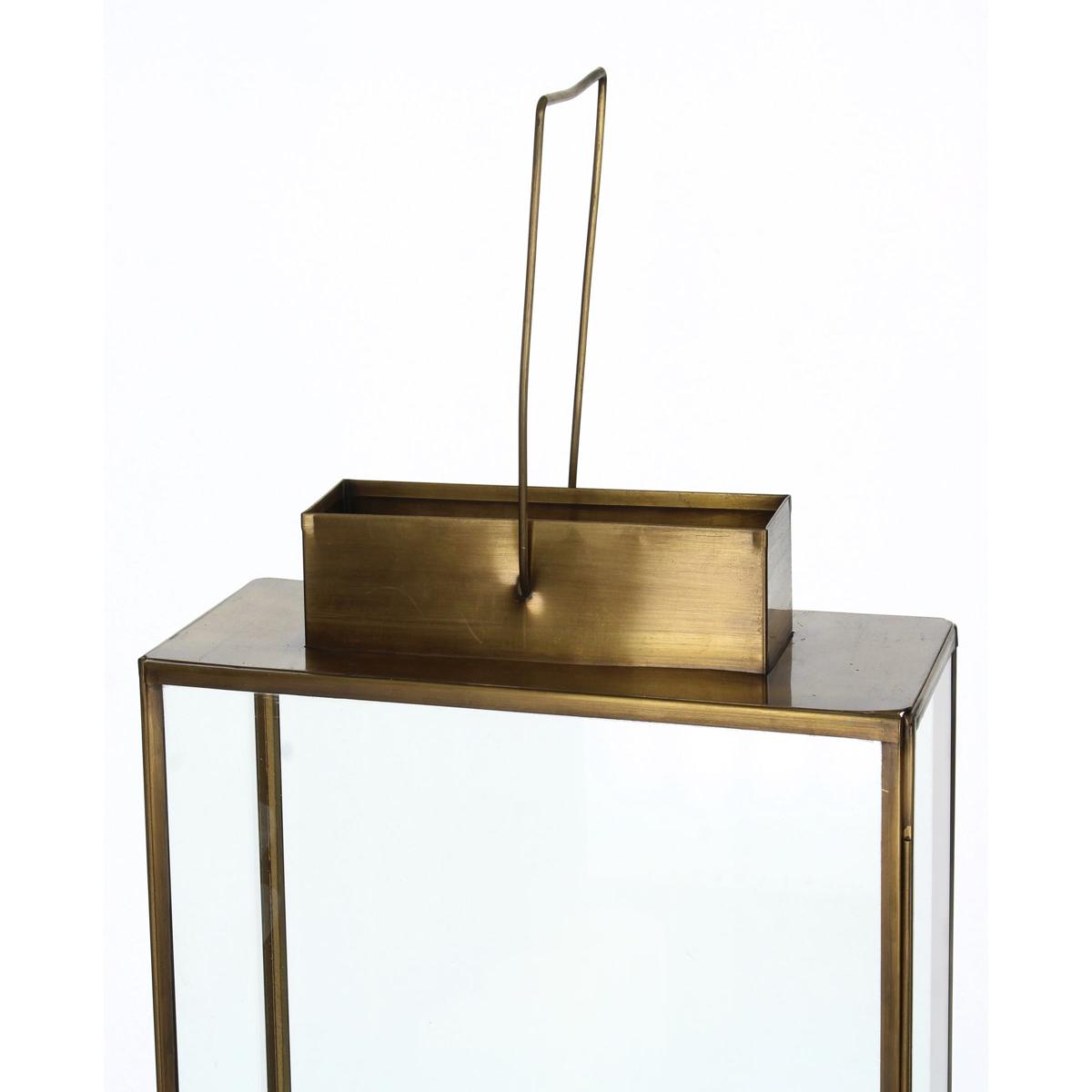 Lantern Gold Bronze 28x11x46