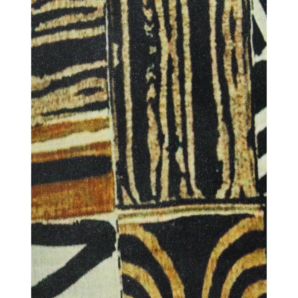 Μαξιλάρι Tribal Καφέ Βελούδο 45x45εκ