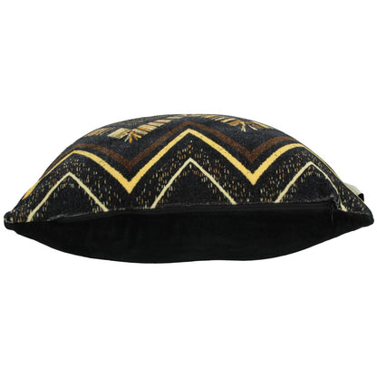 Μαξιλάρι Tribal Καφέ Βελούδο 45x45εκ