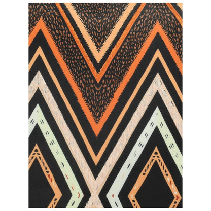 Μαξιλάρι Tribal Φυσικό Βελούδο 45x45εκ