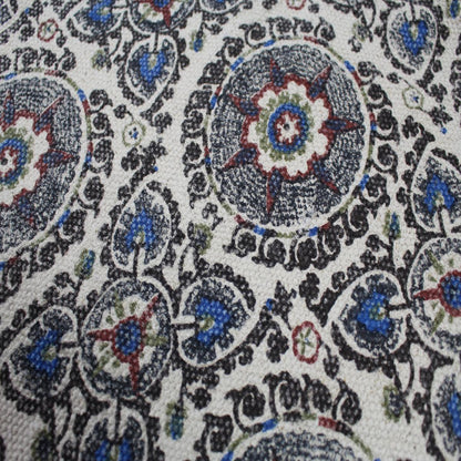 Χαλί Μπλε Βαμβακερό 120x180εκ