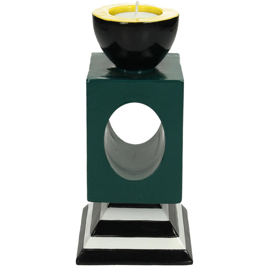Κηροπήγιο Πετρόλ Polyresin 9.2x9.2x14.5