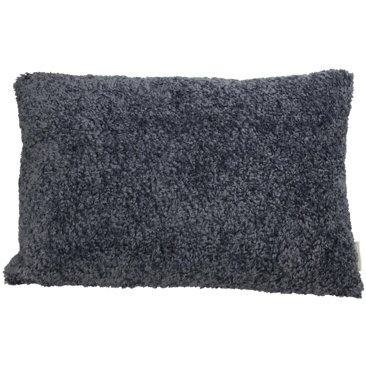 Μαξιλάρι Teddy Μπλε Polyester 40x60εκ