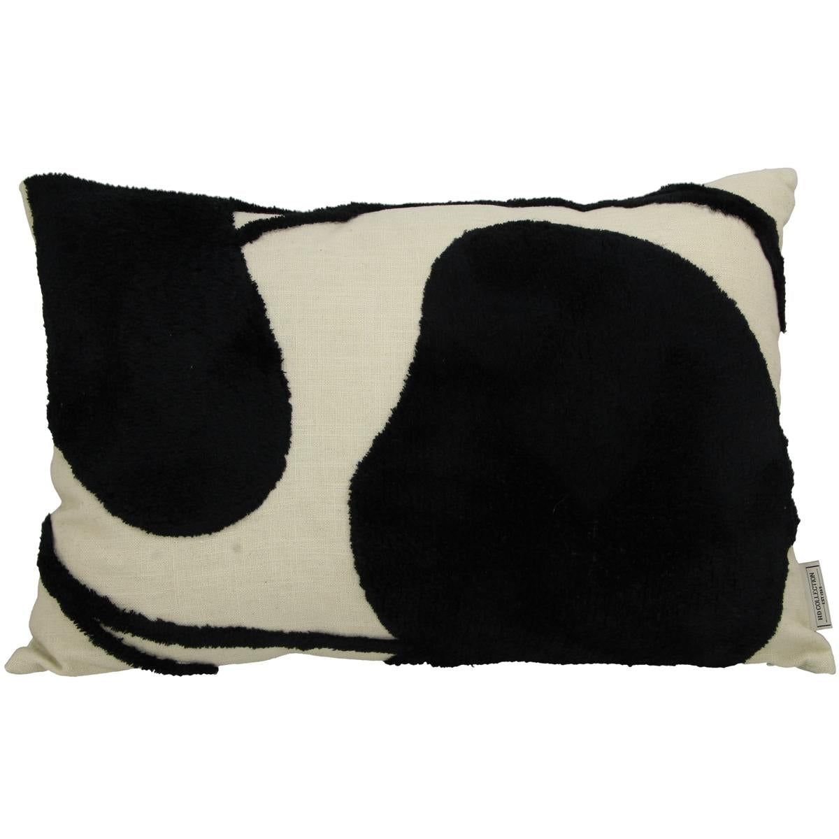 Μαξιλάρι Μαύρο Βαμβακερό 40x60εκ