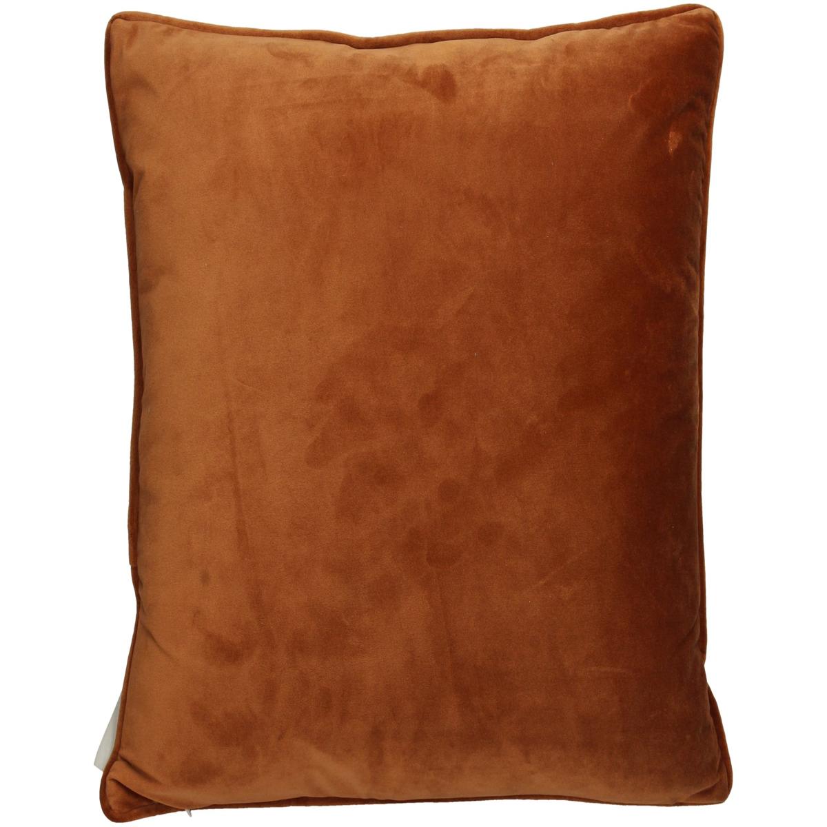 Μαξιλάρι με Σχέδιο Φυσικό Βελούδο 45x45εκ