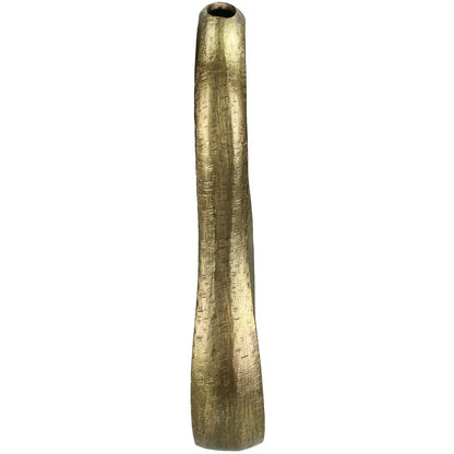 Βάζο Χρυσό Αλουμίνιο 22x6.5x35