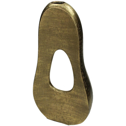 Βάζο Χρυσό Αλουμίνιο 22x6.5x35