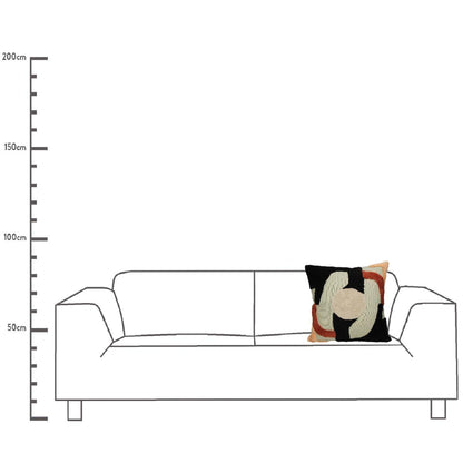 Μαξιλάρι Πολύχρωμο Βαμβακερό 45x45εκ