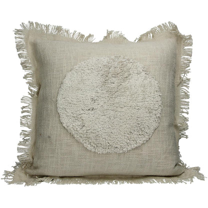 Μαξιλάρι Κύκλος Ιβουάρ Βαμβακερό 45x45εκ