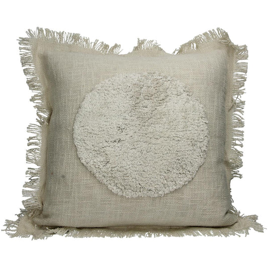 Μαξιλάρι Κύκλος Ιβουάρ Βαμβακερό 45x45εκ