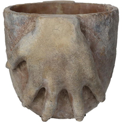 Κασπώ Χέρια Καφέ Τσιμέντο 20.5x15.5x14.5