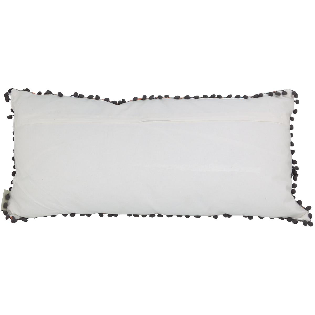 Μαξιλάρι Vintage Πορτοκαλί Βαμβακερό 35x70εκ