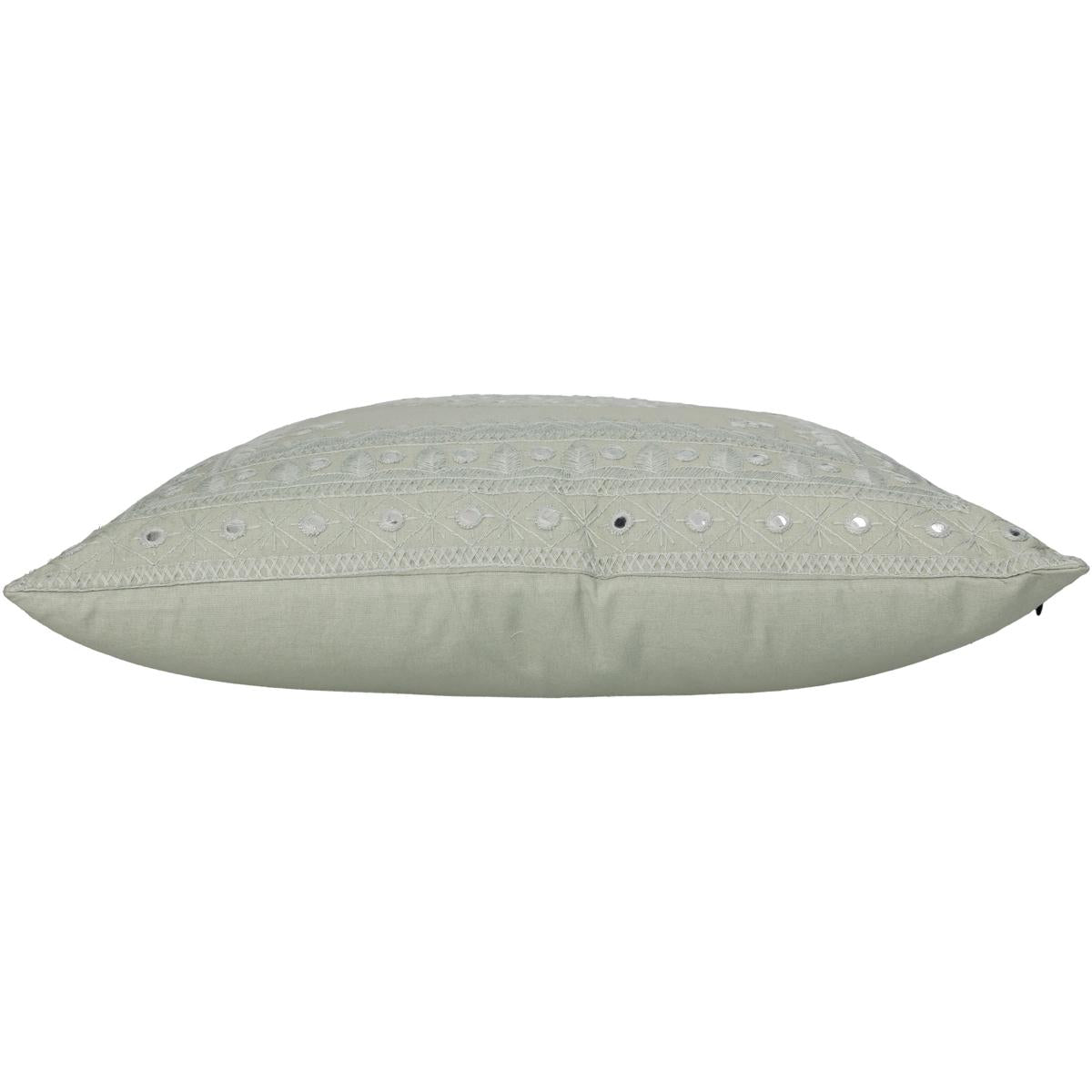 Μαξιλάρι Καθρέπτης Εκρού Βαμβακερό 45x45εκ