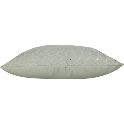 Μαξιλάρι Καθρέπτης Εκρού Βαμβακερό 45x45εκ