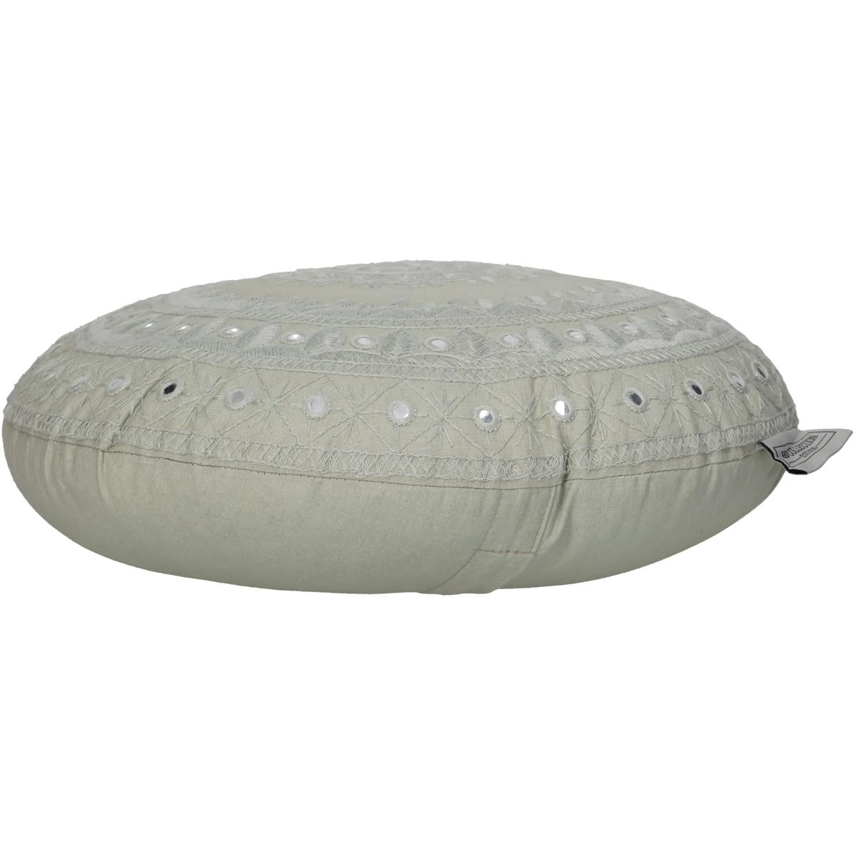 Μαξιλάρι Καθρέπτης Εκρού Βαμβακερό 37x37εκ