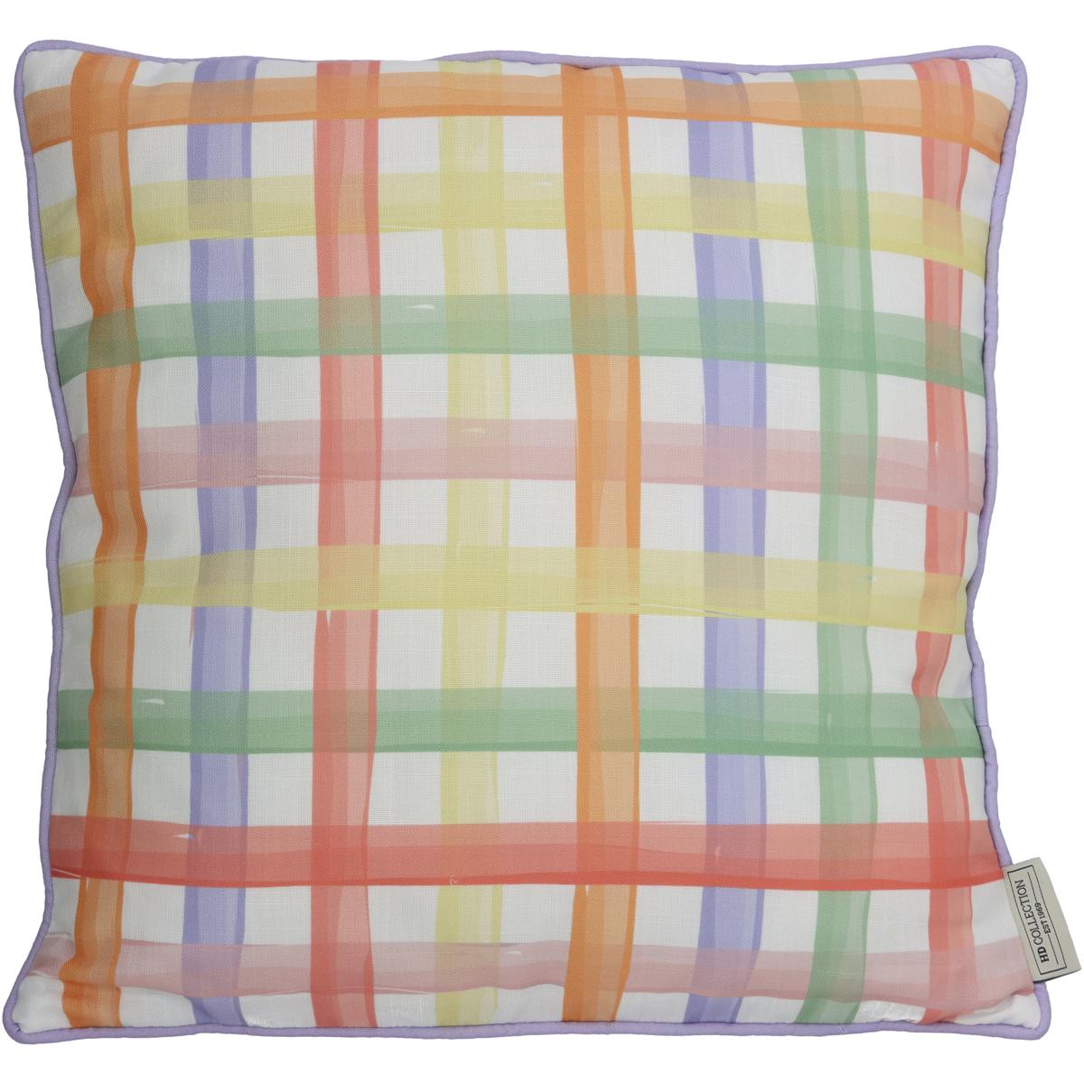 Μαξιλάρι Σκακιέρα Πολύχρωμο Polyester 45x45εκ