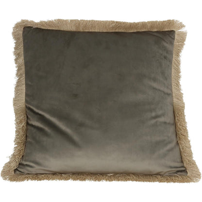 Μαξιλάρι Δάσος Καφέ Βελούδο 45x45εκ
