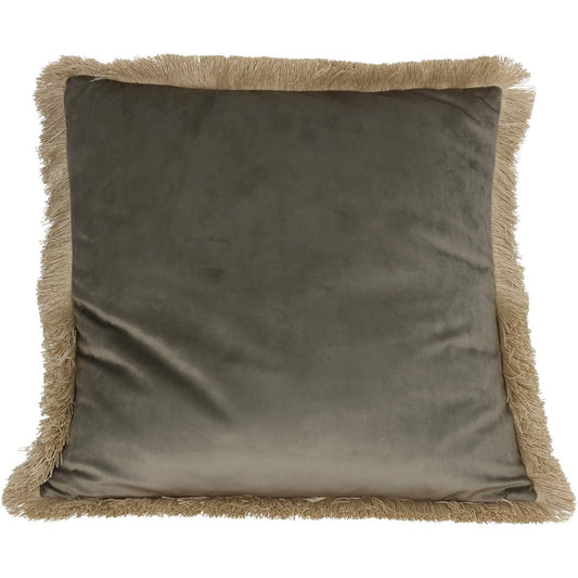 Μαξιλάρι Δάσος Καφέ Βελούδο 45x45εκ