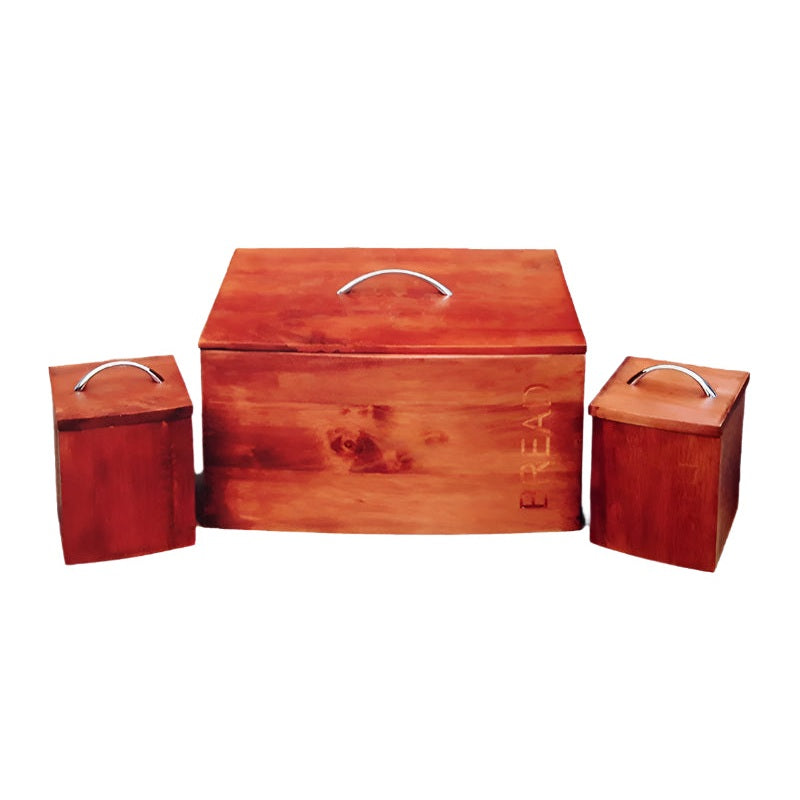 Βάζα για Καφέ-Ζάχαρη Ξύλινα