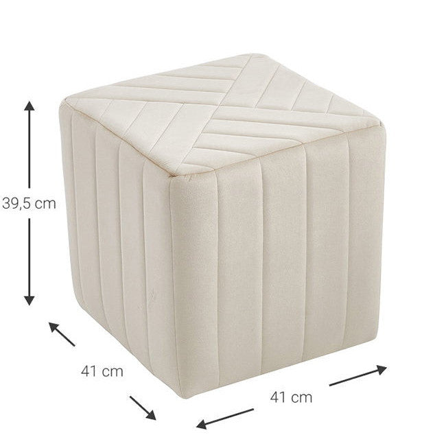 Stool Zekvir Beige 41x41x39.5