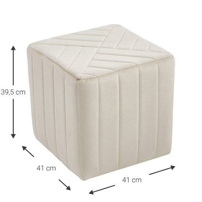 Stool Zekvir Beige 41x41x39.5