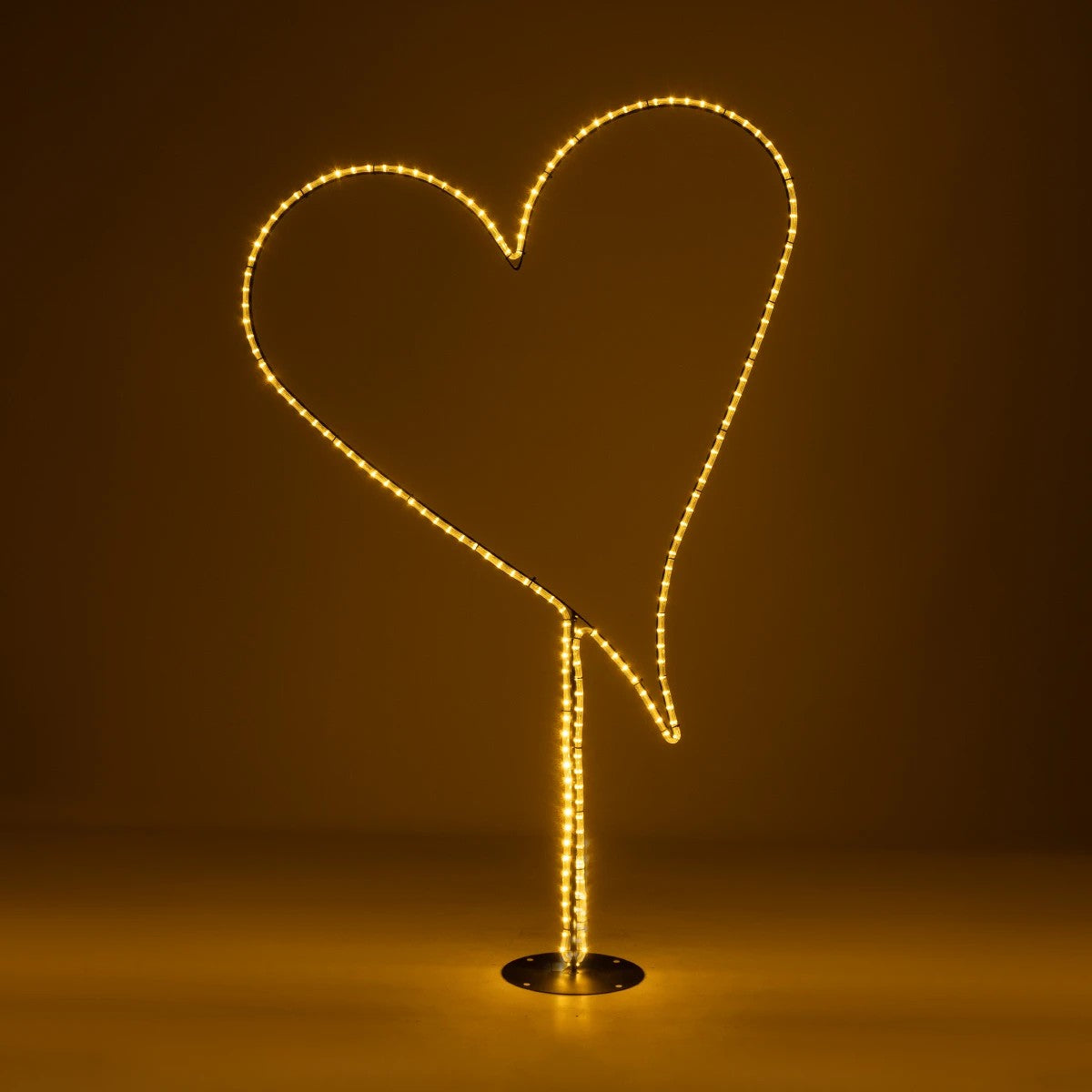 XMAS-HEART Χριστουγεννιάτικο Διακοσμητικό Φωτιστικό LED 19,5W 780lm 360° AC 220-240V Αδιάβροχο IP65 Θερμό Λευκό 2700K - Μαύρο & Διάφανο - M100 x Π25 x Υ157