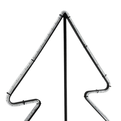 XMAS-TREE-BIG Χριστουγεννιάτικο Διακοσμητικό Φωτιστικό LED 27.3W 1092lm 360° AC 220-240V Αδιάβροχο IP65 Θερμό Λευκό 2700K - Μαύρο & Διάφανο - Μ134 x Π25 x Υ188