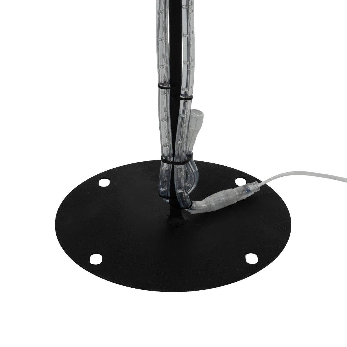 XMAS-TREE-BIG Χριστουγεννιάτικο Διακοσμητικό Φωτιστικό LED 27.3W 1092lm 360° AC 220-240V Αδιάβροχο IP65 Θερμό Λευκό 2700K - Μαύρο & Διάφανο - Μ134 x Π25 x Υ188