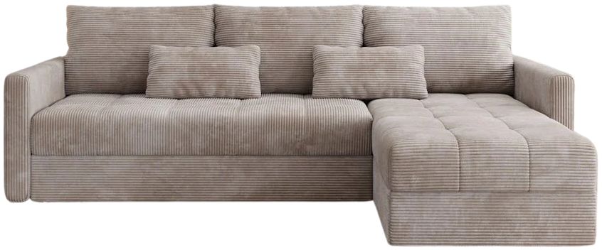 Ralevia Corner Sofa Ecru 226x84x85