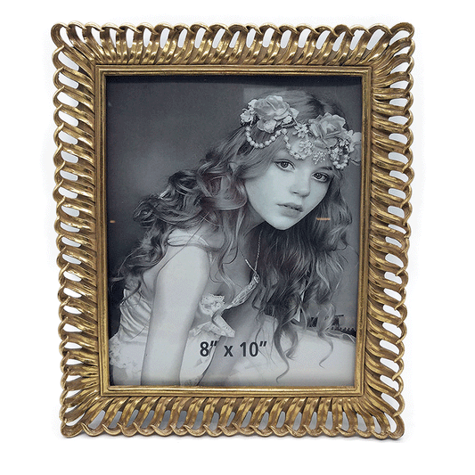 Κορνίζα Polyresin Χρυσή 20×25εκ