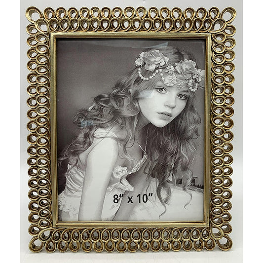 Κορνίζα Polyresin Χρυσή 20×25εκ