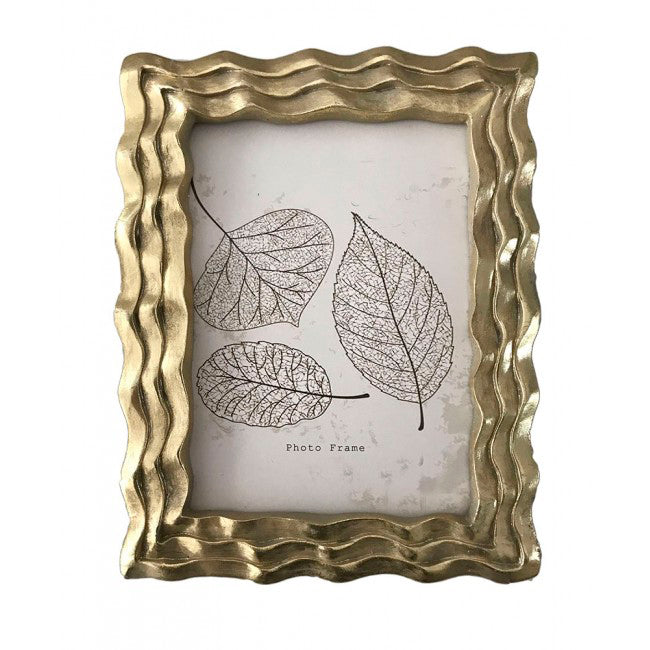 Κορνίζα Polyresin Χρυσή 20×25εκ